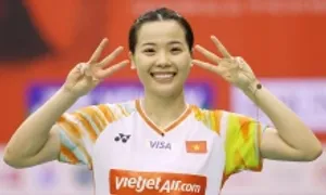 Thùy Linh ngược dòng vào tứ kết Canada Open Thùy Linh ngược dòng vào tứ kết Canada Open