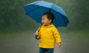 Trẻ bị ướt mưa có dễ viêm tai giữa?