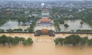 Lượng mưa một ngày ở Huế đứng thứ hai thế giới