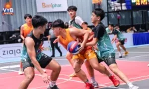 THPT Marie Curie dừng bước ở vòng bảng Giải bóng rổ Trẻ VnExpress