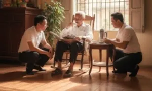 Ông bố cho ba con trai vay 1,5 tỷ nhận 15 triệu tiền dưỡng già hàng tháng